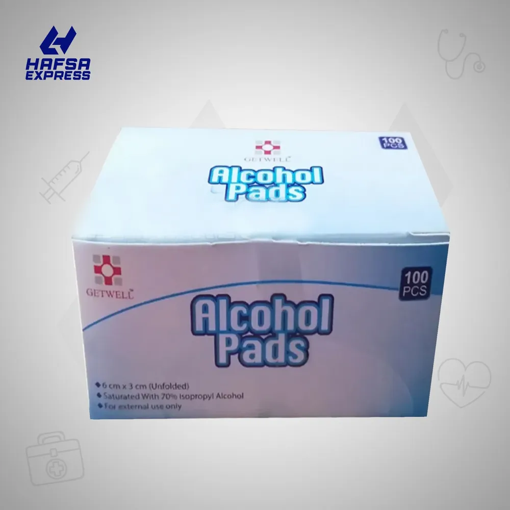 GETWELL Alcohol Pad-100 Pcs-image